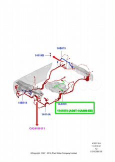 Проводка бензонасоса Ford Mondeo IV