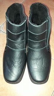 Ботинки мужские зимние на толстой подошве