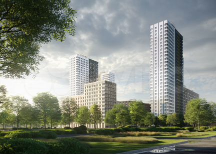 1-к квартира, 32.5 м², 27/30 эт.