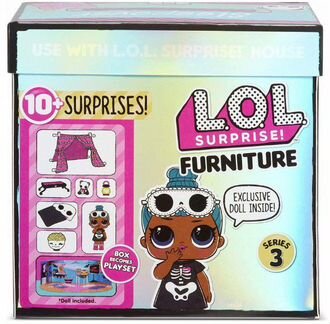 LOL Surprise Furniture Sleepover (спальня)
