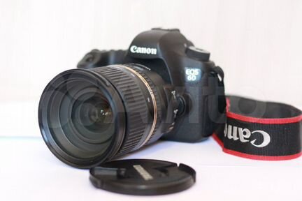 Зеркальный фотоаппарат Canon 6D с обьективом