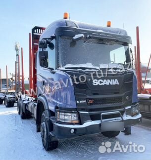Сортиментовоз Scania G500 B6x6HZ, 2019 года