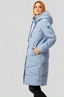 Куртка finn flare W18-12028 серо-голубой