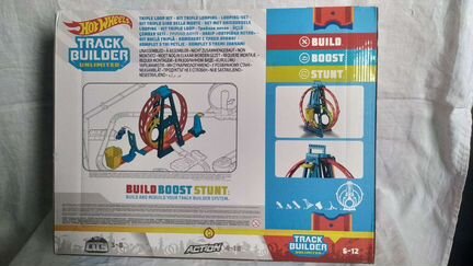 Hot Wheels Тройная петля. Новый