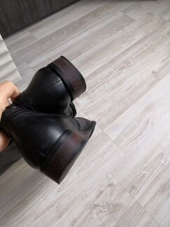 Сапоги из натуральной кожи на байке р. 41