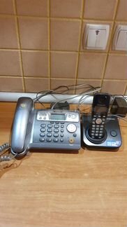 Телефон Panasonic в рабочем состоянии