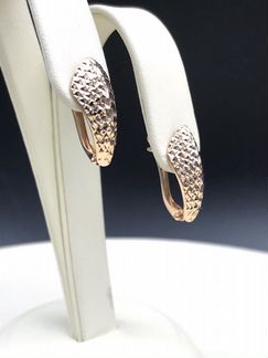 Золотые серьги 585 пробы РФ