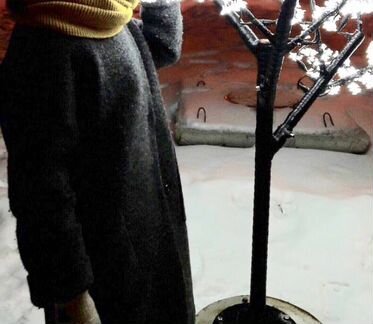 Зимнее шерстяное пальто