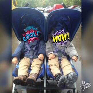 Коляска для двойни или погодок cybex