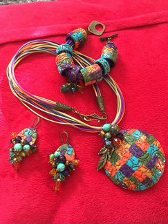 Комплект украшений (ручная работа)