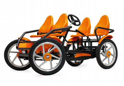 Веломобиль Berg GranTour F Race 4-х местный