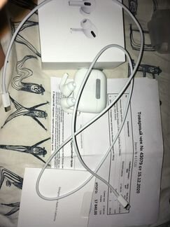 Беспроводные наушники apple airpods pro оригинал н