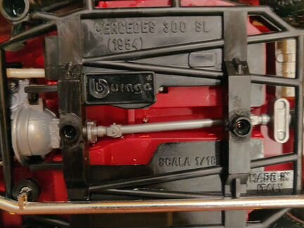 Коллекционная модель Mercedes 300sl (1954) Bburago