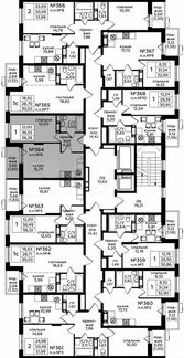 1-к квартира, 38.4 м², 4/17 эт.