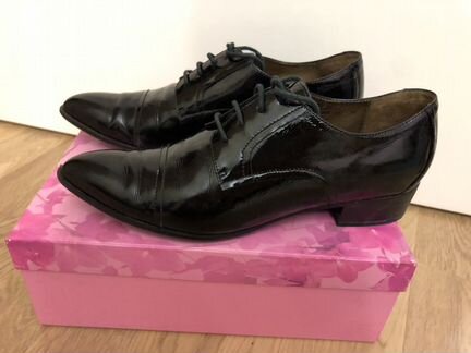 Ботинки/закрытые туфли лаковые, 38 размер