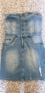 Новое джинсовое платье