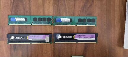 Оперативная память DDR2 2x1gb
