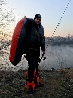 Ласты для рыболовного плотика (размер XL)