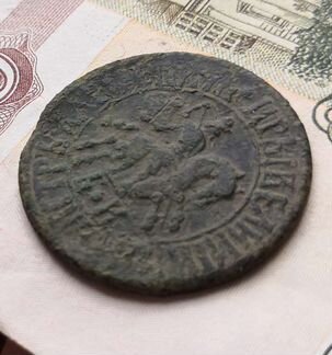 1 копейка 1706 год. редкая RAR