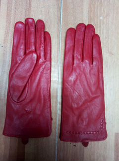 Перчатки кожаные новые