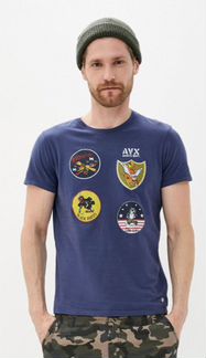 Футболка Avirex хлопок р large новая фирменная