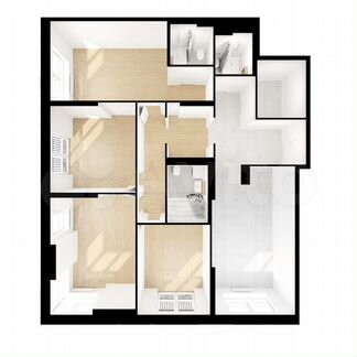 4-к квартира, 120.5 м², 21/24 эт.
