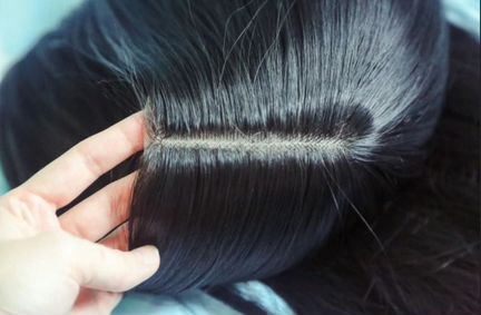 Парик длинный черный Helena 71 см