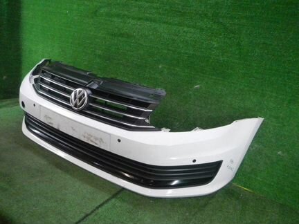 Бампер передний VW Polo sedan 5 (2015-2020) (в сбо