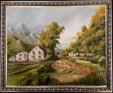 Картина маслом. 50х40 масло,орг. Александр Кан