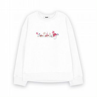 Haliky flower arabic logo crewneck