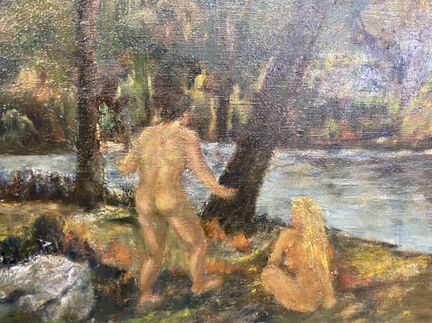 Картина Адам и Ева 1951