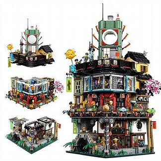 Ниндзяго Сити аналог lego Ninjago Movie 70620