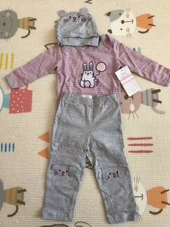 Комплект для девочек 74 размера