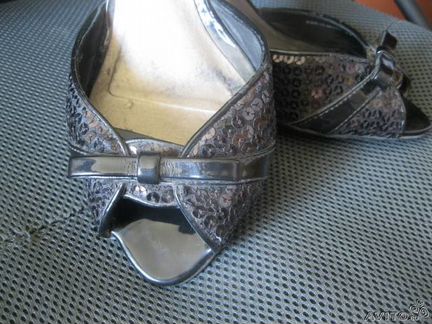 Черные туфли пр-ва Бразилия р.38