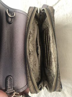 Новая бронзовая сумка-клатч Guess