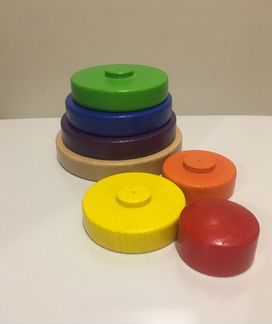 Пирамидка Haba Радужная башня