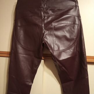 Брюки кожзам