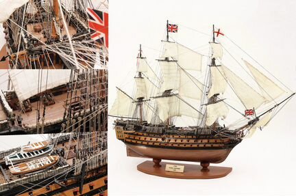 Модель корабля viktori адмирала нельсона