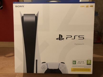 Ps5 с дисководом новая