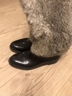 Сапоги резиновые с мехом