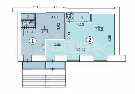 Сдам Торговое помещение, 86.10 м²