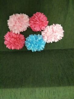 Заколки для волос,краб,цветок