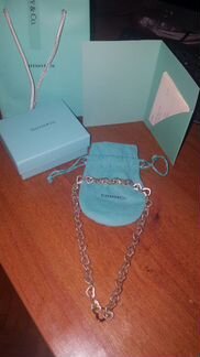Серебряное колье Tiffany