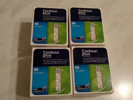 Тест полоски для Глюкометра Contour plus