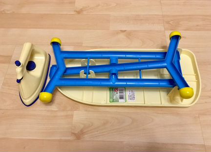 Игрушечный набор Детская гладильная доска с утюгом