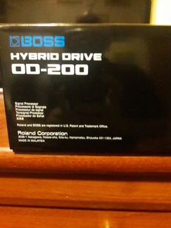 Гитарный эффект Boss OD 200 / new