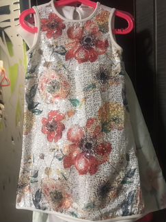 Платье с паетками