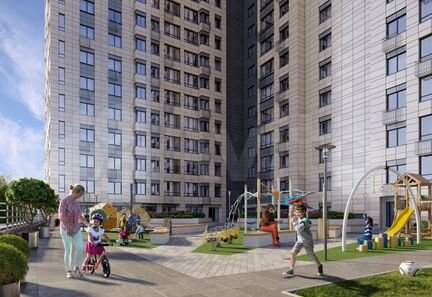 3-к квартира, 65.5 м², 3/24 эт.