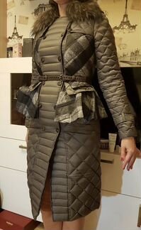 Odri пуховик-пальто в отличном состоянии размер 46