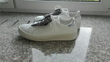 Итальянские кожанные кеды 41